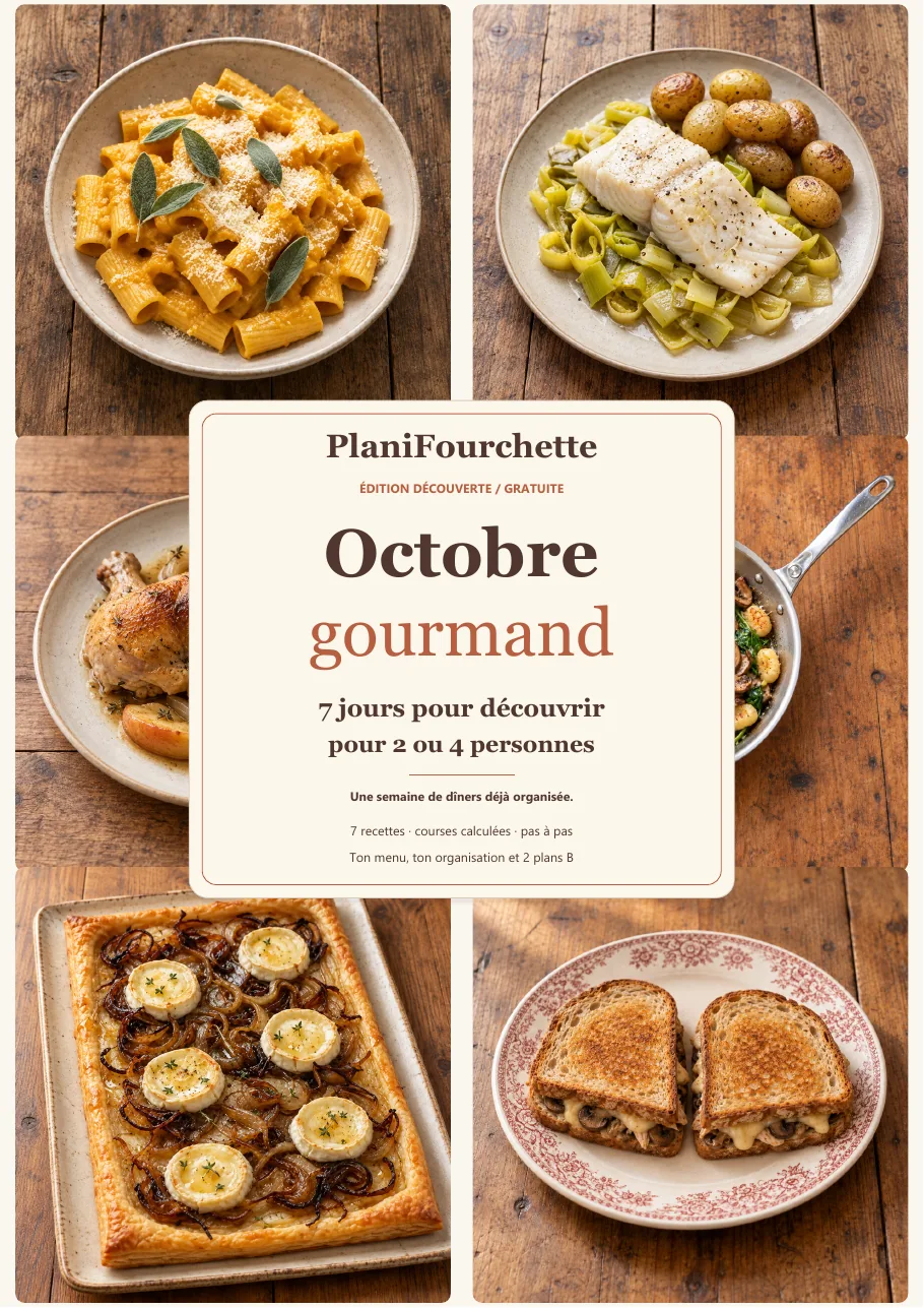 Couverture de Octobre gourmand — Découverte 7 jours